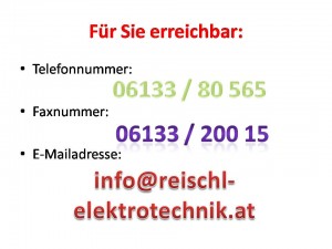 erreichbar